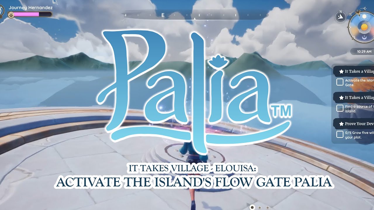 Palia quests | Activate the island's flow gate