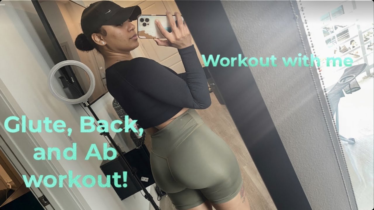 KEEP YOUR BOOTY SITTING RIGHT!! MY 30 MINUTE GLUTE, BACK, AND ABS WORKOUT!! LETS GET IT!