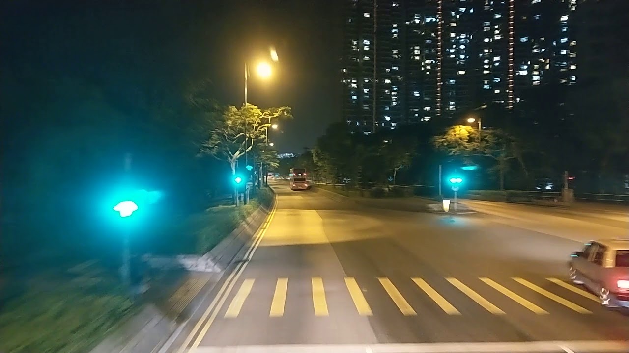 Hong Kong Bus 新大嶼山巴士 NLB B6 MDR23 @VP9106 滿東邨 Mun Tung Estate→港珠澳大橋香港口岸 HZMB Hong Kong Port 全程