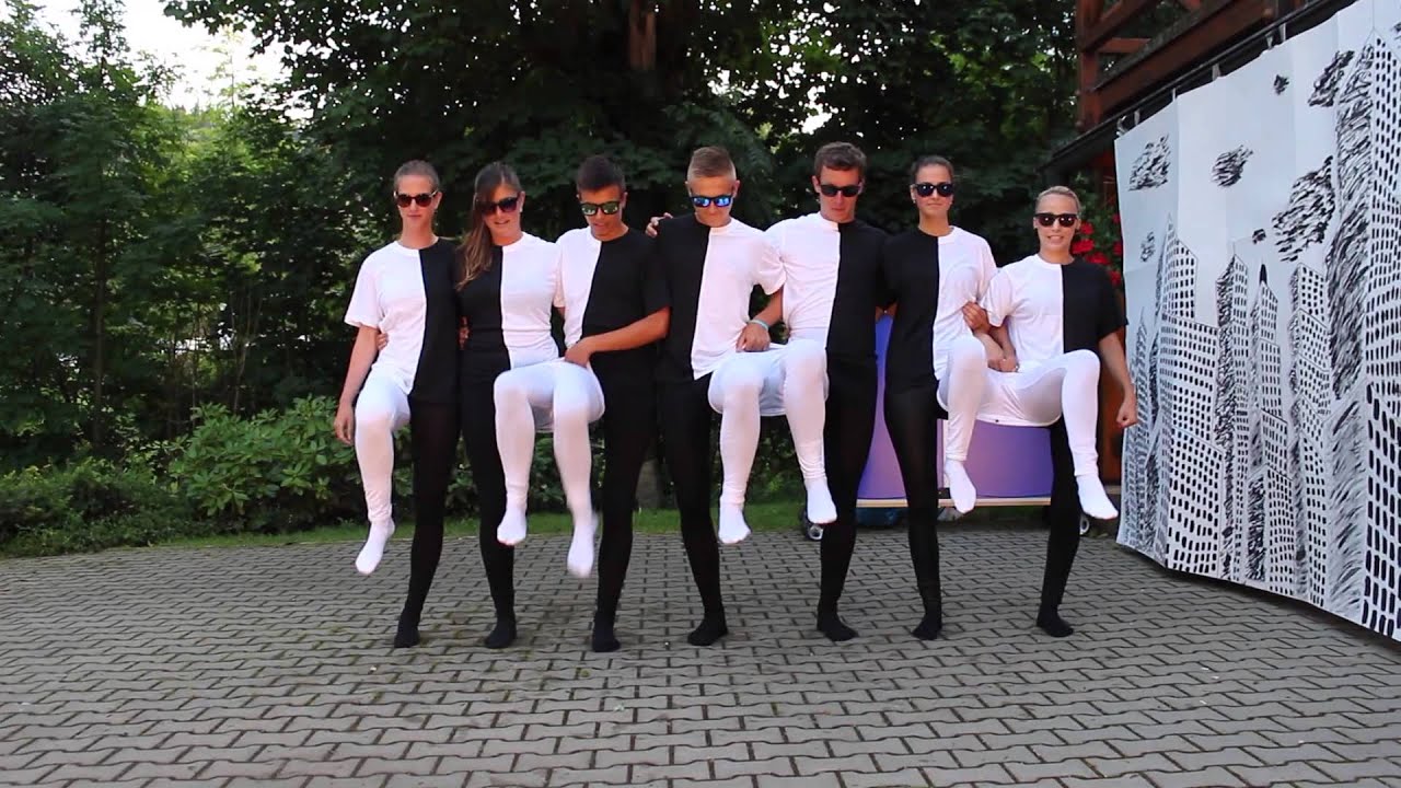 Tábor Mediabox - Černobílé vystoupení