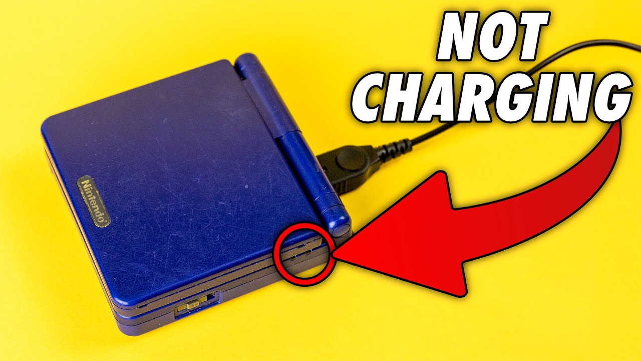 Fixing a GBA SP That Won't Charge | USB-C Upgrade!