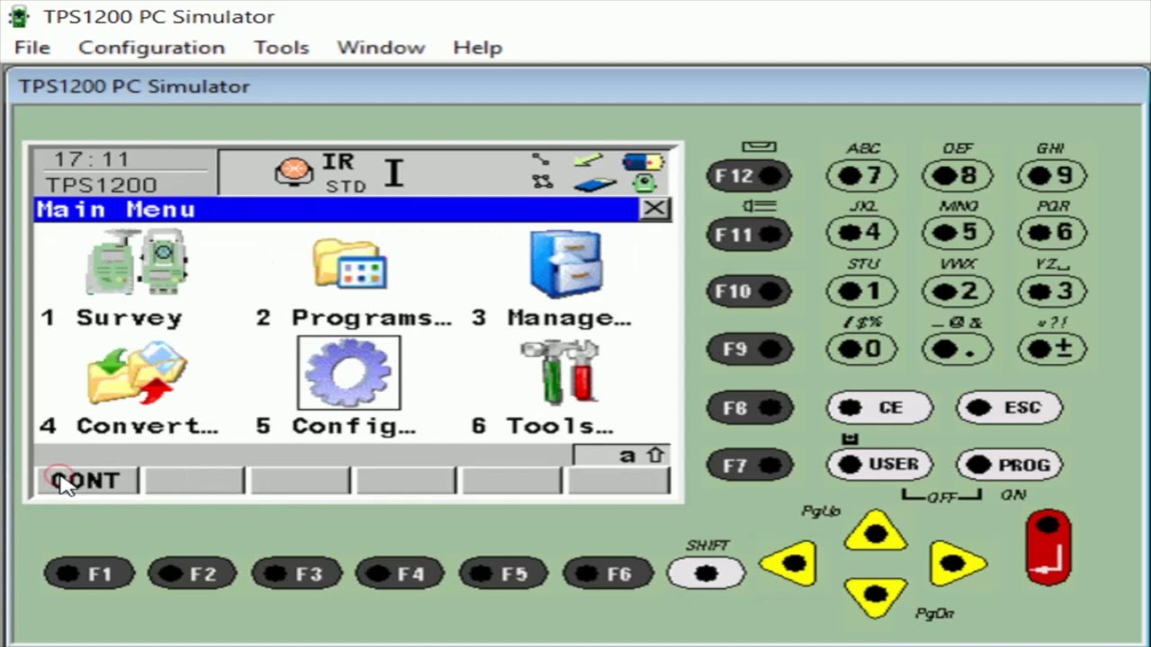 Leica System 1200 Setting PIN Code