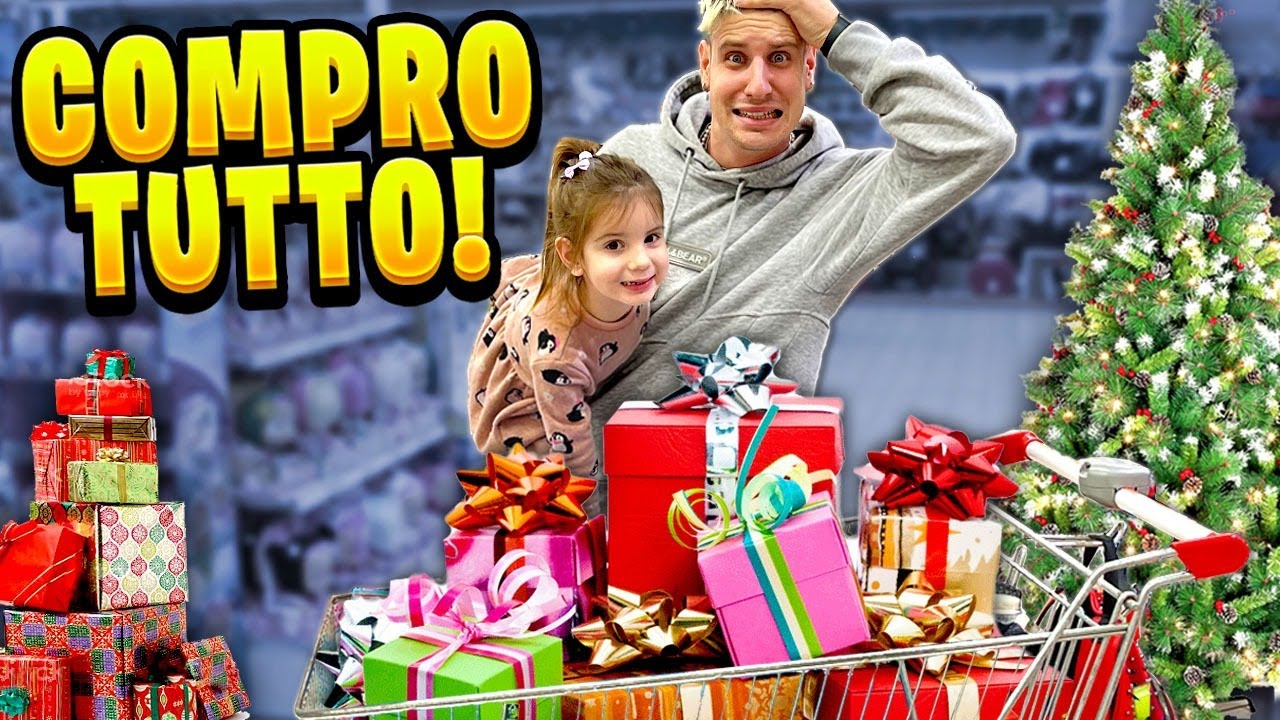 COMPRO TUTTO QUELLO CHE TOCCA AURORA DI NATALE CHALLENGE! *abbiamo speso troppo*