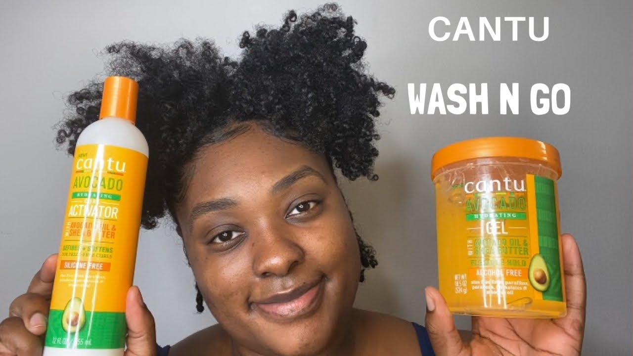 *NEW*Cantu Avocado Curl Activator & Avocado Hydrating Gel Review