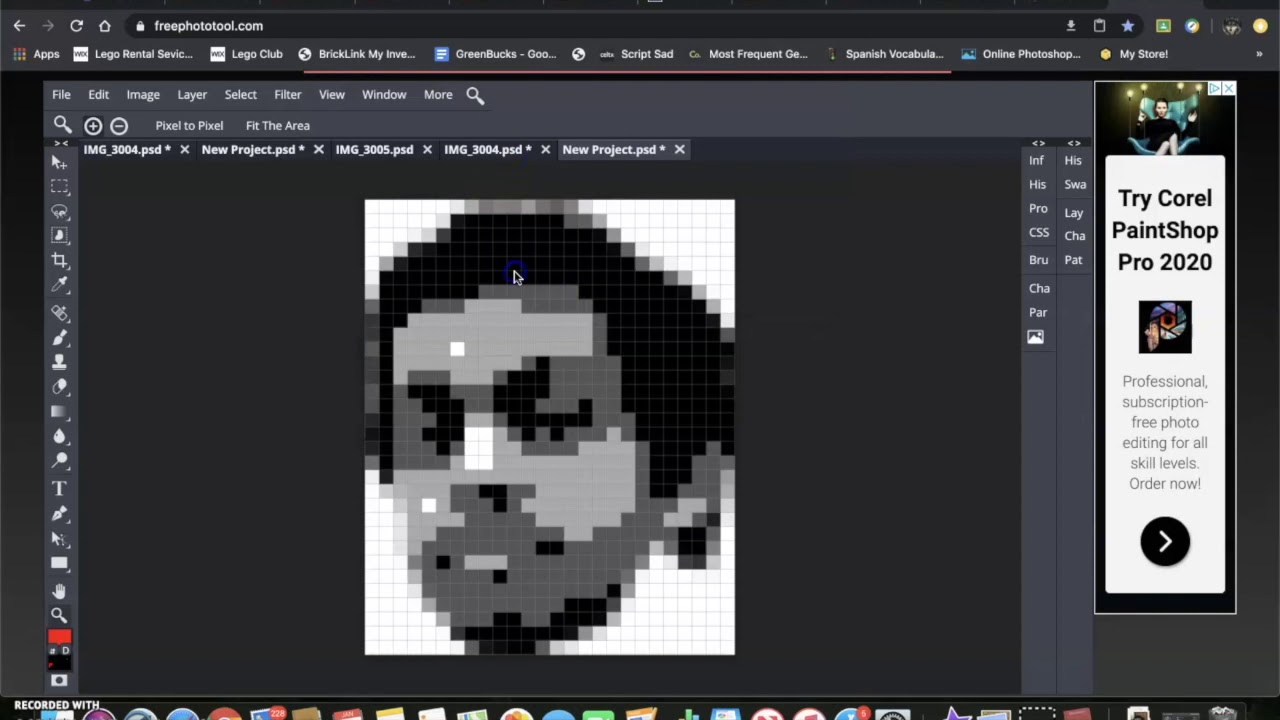 How To Create A Lego Mosaic For Free!