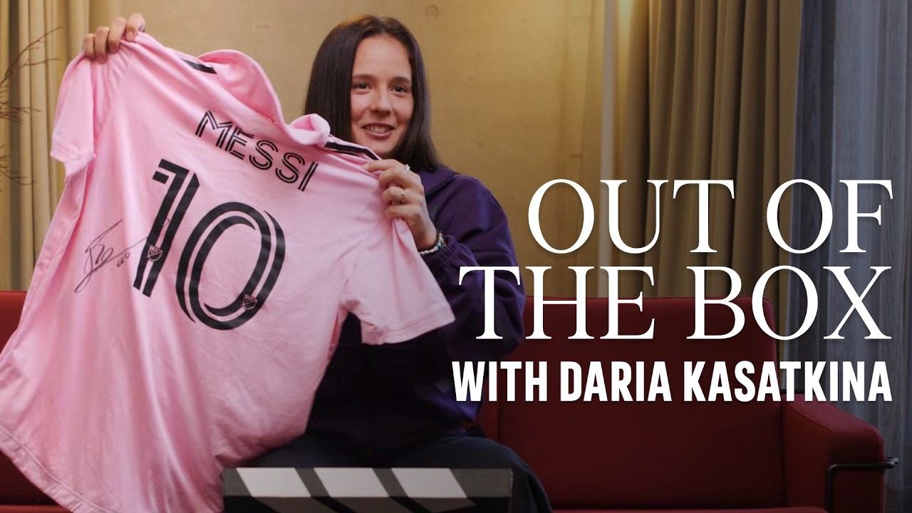 10 ITEMS that tell the story of tennis star DARIA KASATKINA