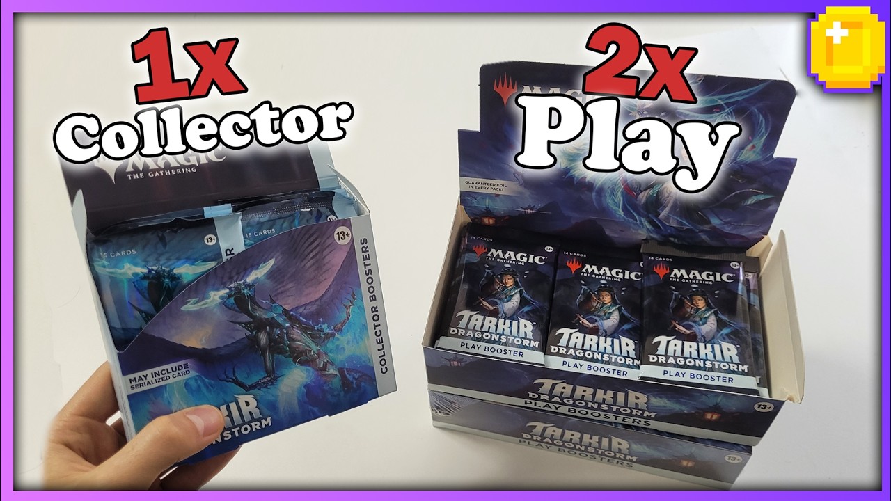 Let's Compare, Which Is Worth To Buy? Collector or Play Booster Box #tarkirdragonstorm