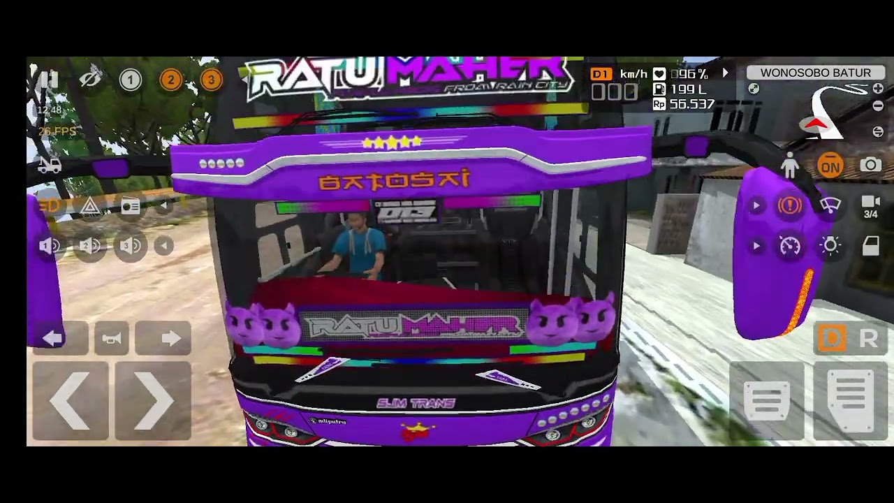 Riview Mod Bis Ratu maher 😄👍ada yg ingat sama bis ini? Btw, jangan salfok sama yg bawah plat nomor🗿🙏