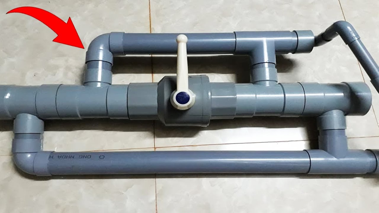 Why Didn't I Know This Sooner! How to Make Endless Water from PVC Drain Pipe and Cement