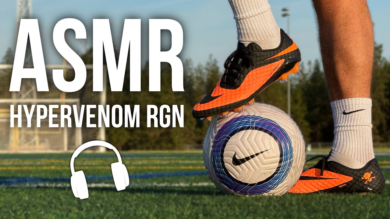 ASMR Training Session For Soccer / Football In Nike Hypervenom RGN