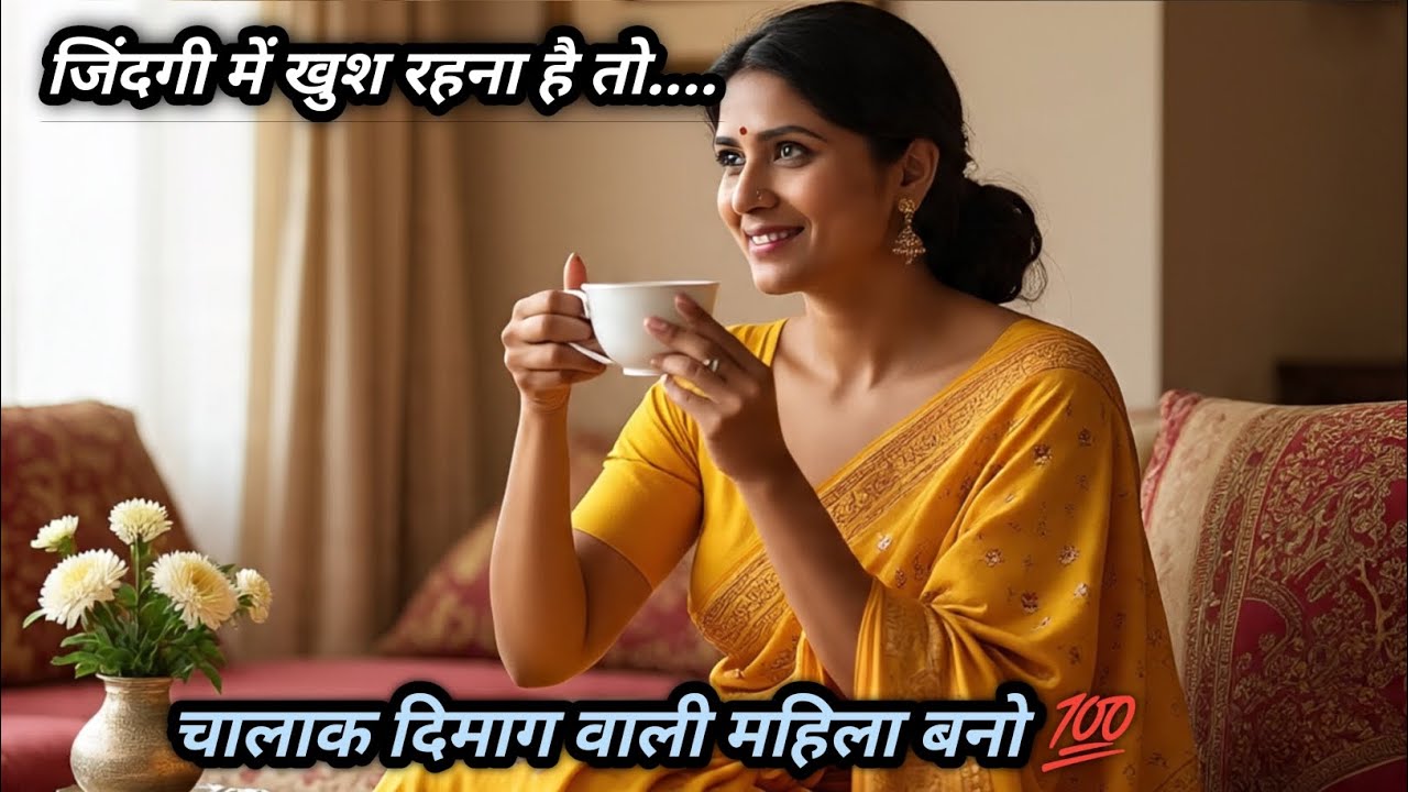 जिंदगी में खुश रहना है तो चालाक दिमाग वाली महिला बनो | 9 Powerful Habits Of A Strong & Smart Women 