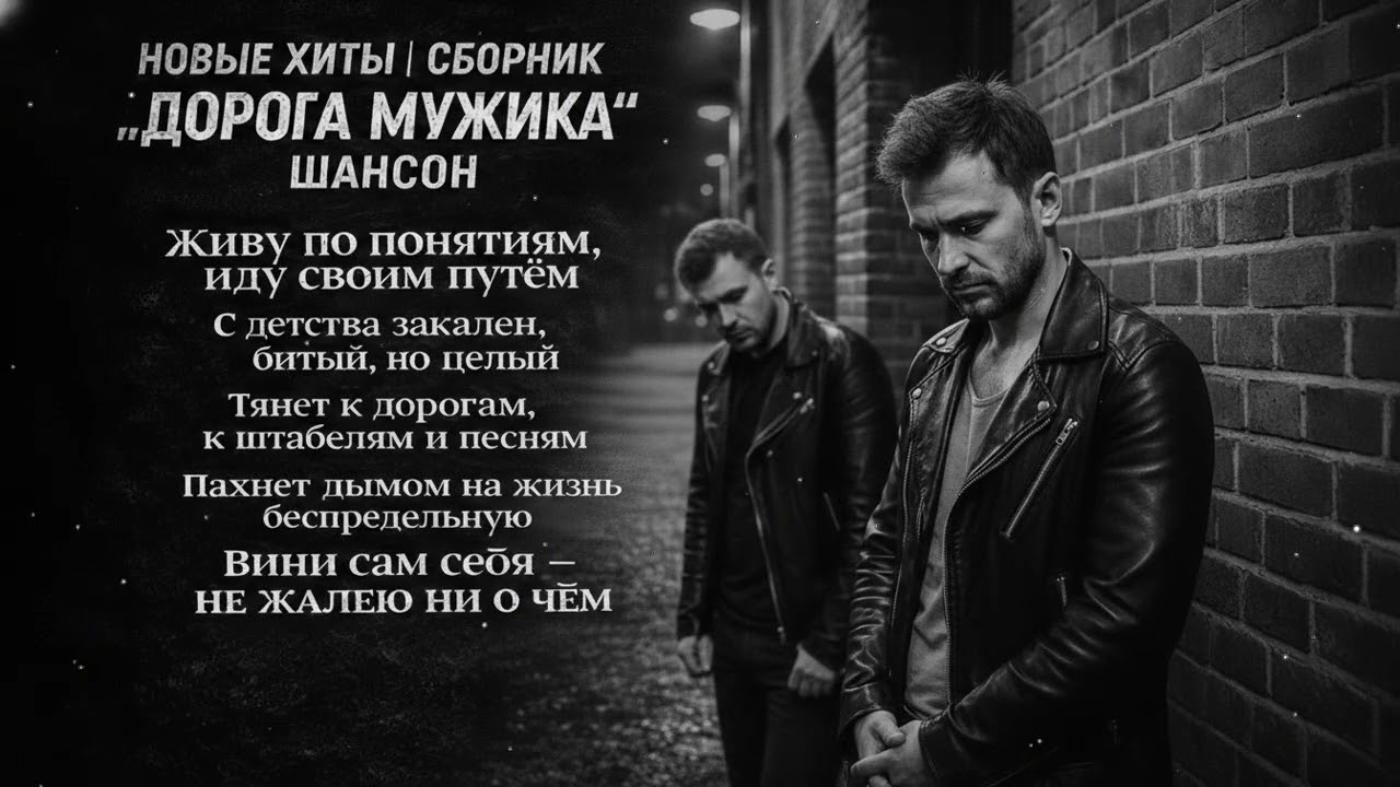 🔥 НОВЫЕ ХИТЫ 2026 – СБОРНИК „Дорога мужика“ | Русский шансон без масок