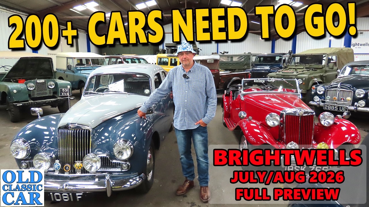 BRIGHTWELLS Classic Car Auction Preview August 2026