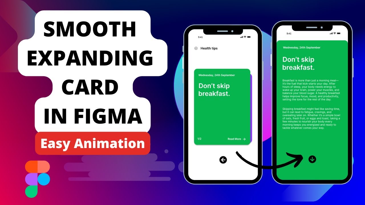 How to Make a Smooth Expanding Card Animation in Figma (Easy Method)