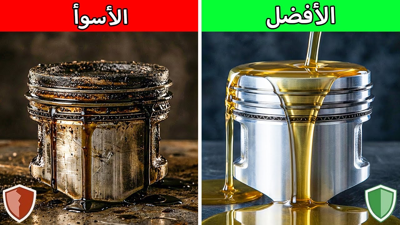 الزيوت الاصطناعية الـ11 التي تُحَمِي محركك (و5 تُدَمِّرُه)