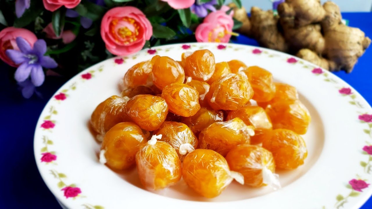 Cách làm kẹo gừng tuyệt ngon ăn tết❤Huyền Thanh Food
