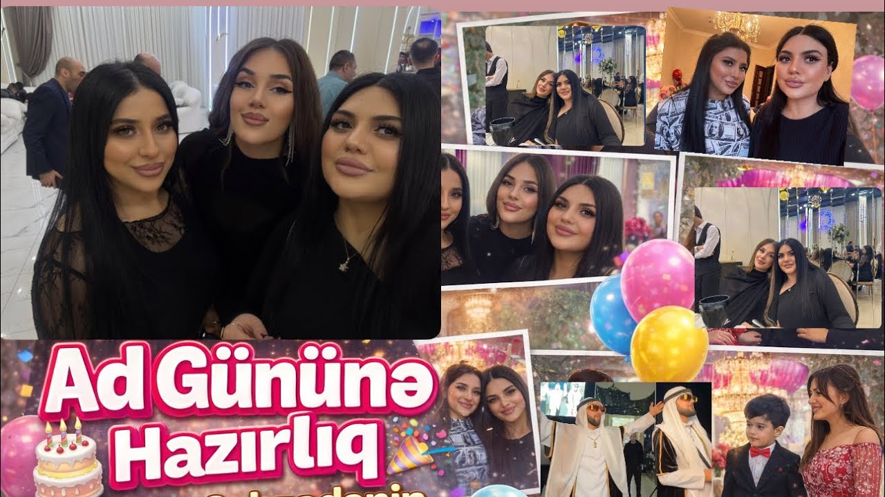 AD GUNUNE MAKYAJI SIZINLE BIRLIKDE ETDIK😍|AXIRKI SADOSLA GORUSDUK💙|