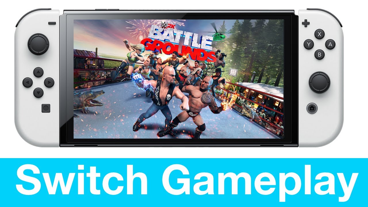 WWE 2K Battlegrounds Nintendo Switch Gameplay