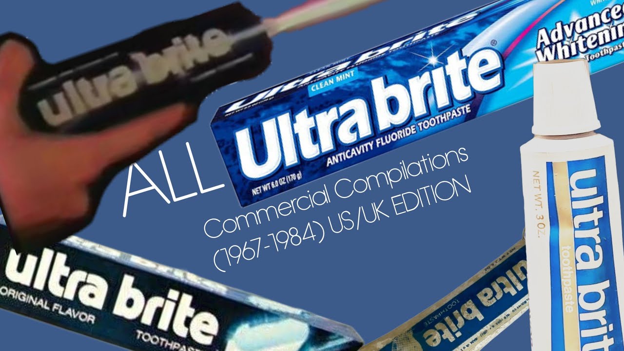 All Ultra Brite Toothpaste Commercials (1967-1984)  US/UK Edition