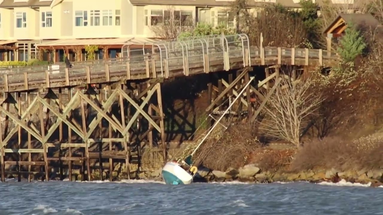 Boat On The Rocks