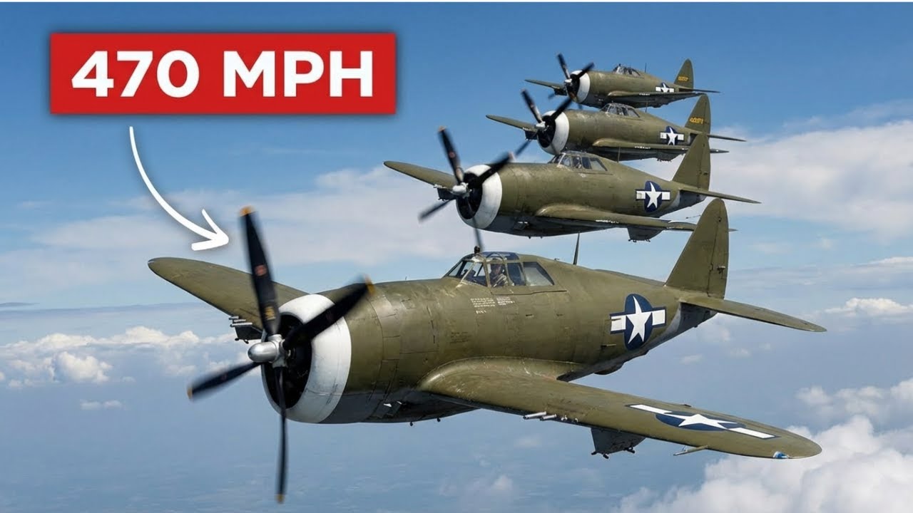 Germans Never Expected Paddle-Blade Props To Transform Thunderbolt Into 470mph Monster