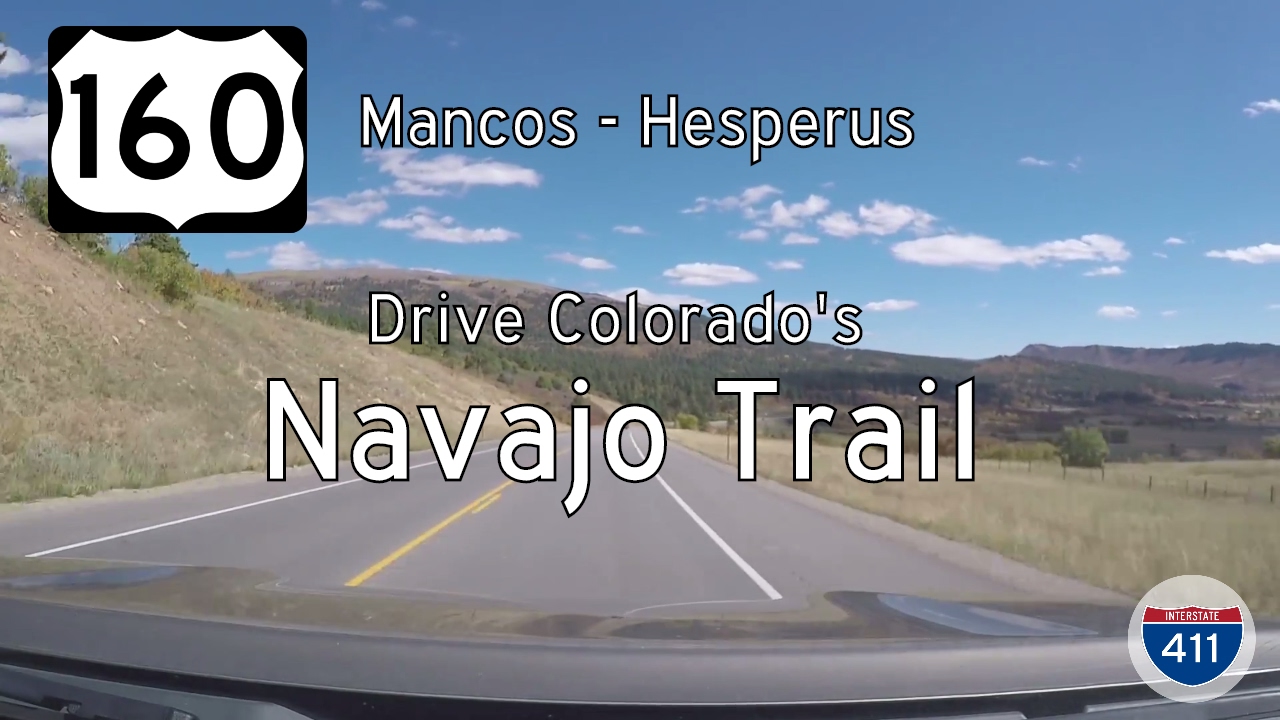 US Highway 160 - Mancost - Hesperus - Colorado | Drive America's Highways 🚙