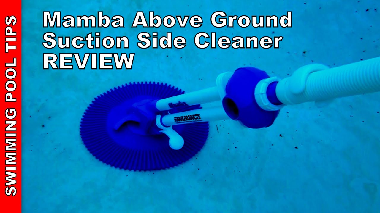 Mamba Above Ground Pool Suction Side Cleaner by Aqua Products (priced under $100)