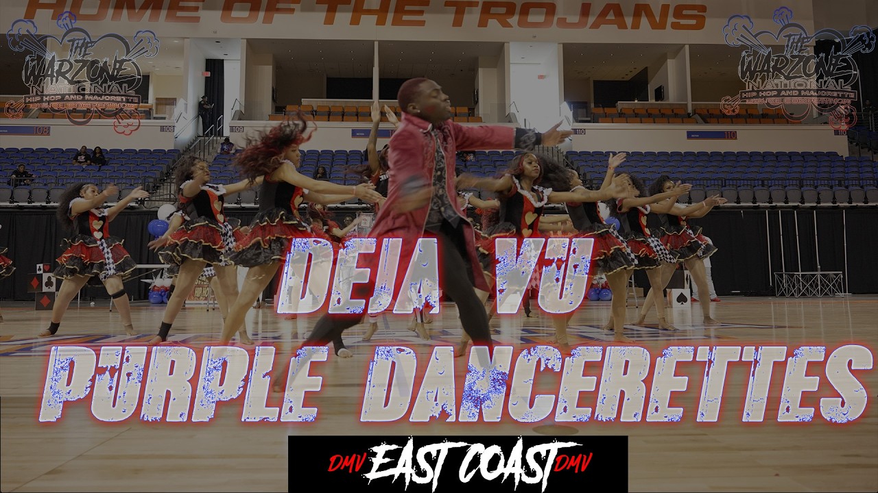 War Zone Part XI - All Age Field Show - Deja Vu Purple Dancerettes