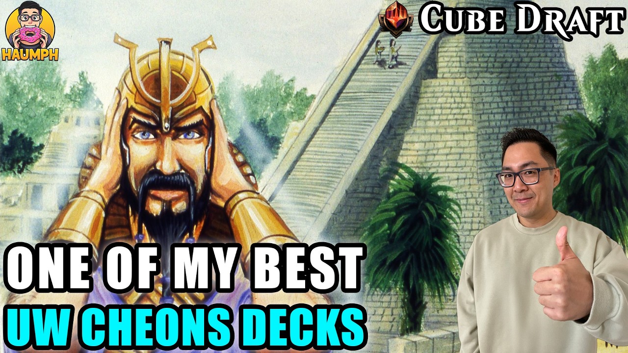 I Drafted One Of My Best UW Cheons Decks | Powered Cube Draft | MTG Arena