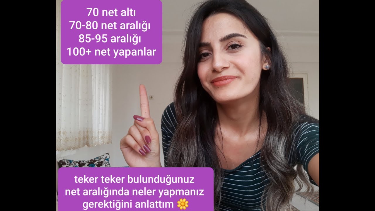 70 net altı🌼70-80 net aralığı🌼 85-95 arası 🌼 100+ net yapanlar🌼 Artık nasıl bir yol izlenmeli? kpss