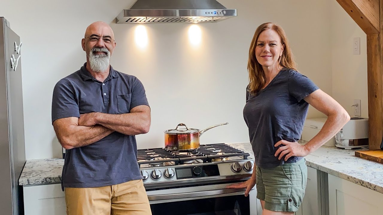 Now We’re Cooking - Bespoke Gas Range  converted to liquid propane - Couple Builds House