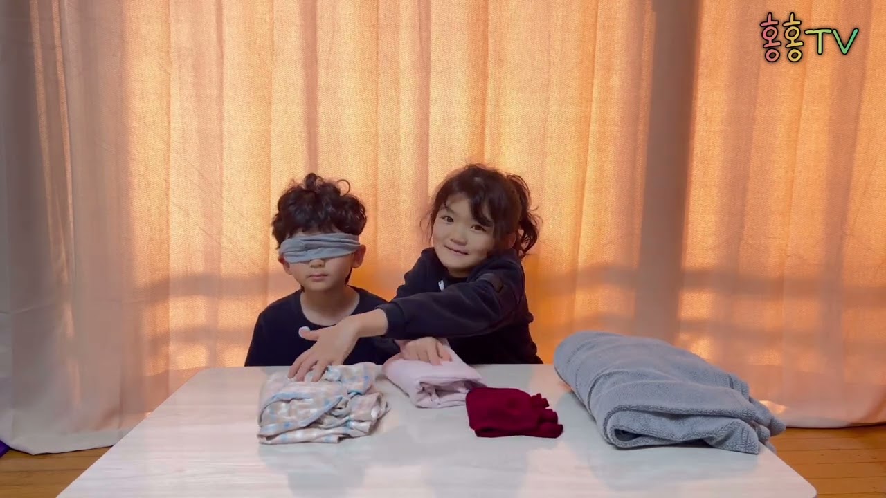 홍홍TV. 냄새 맡기