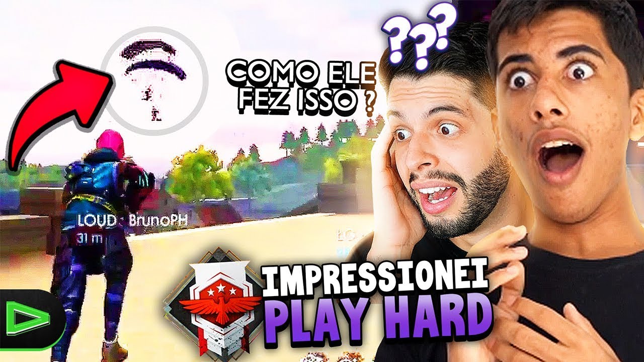 IMPRESSIONEI O PLAY HARD COM ESSA JOGADA NO FREE FIRE!!!