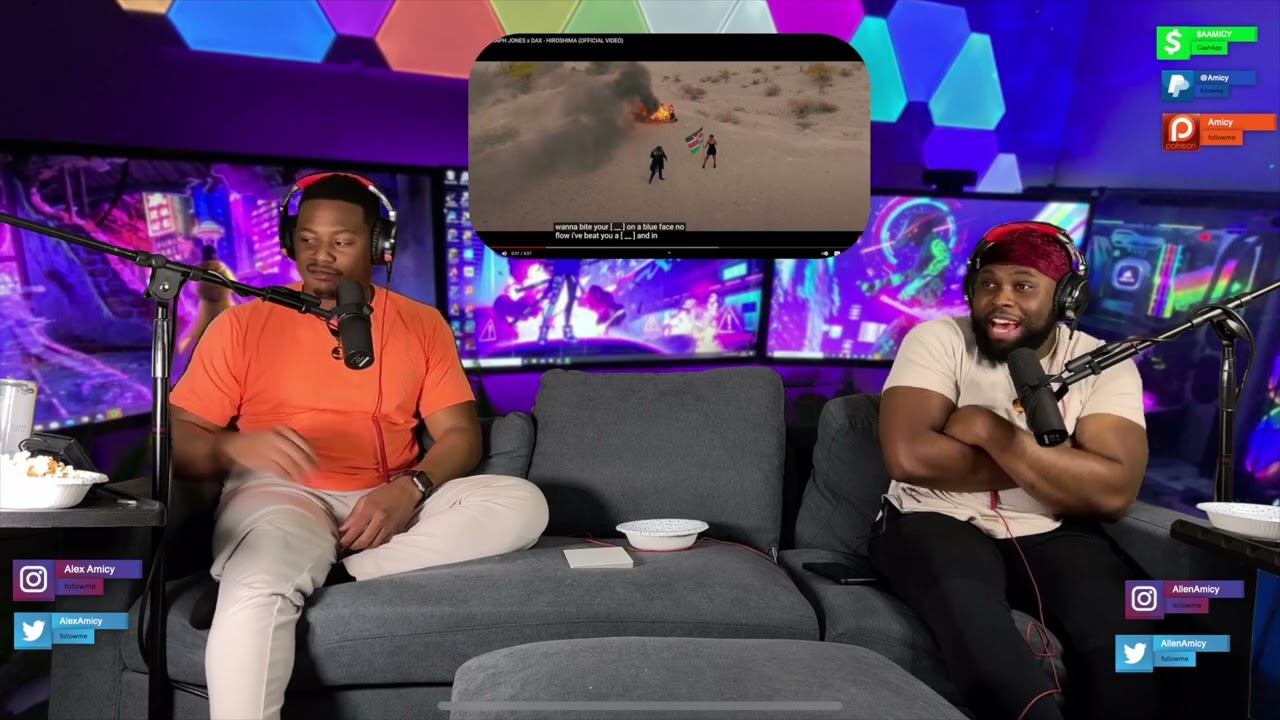 KHALIGRAPH JONES x DAX - HIROSHIMA (OFFICIAL VIDEO) |Brothers Reaction!!!!