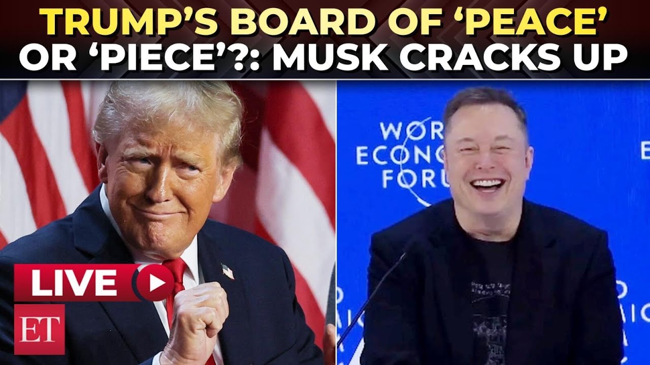 ‘Little PIECE of Greenland’: Musk jokes about Trump’s Board of Peace’; asks is it ‘PIECE or PEACE?