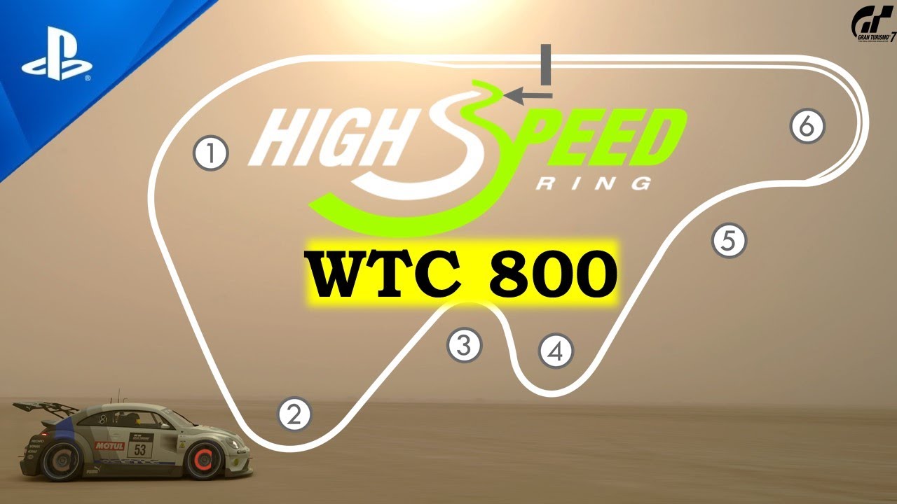 HIGH SPEED RING WTC800.CLICK HERE TO FIND YOUR BEST TUNING #ps5gameplay #4k #granturismo7