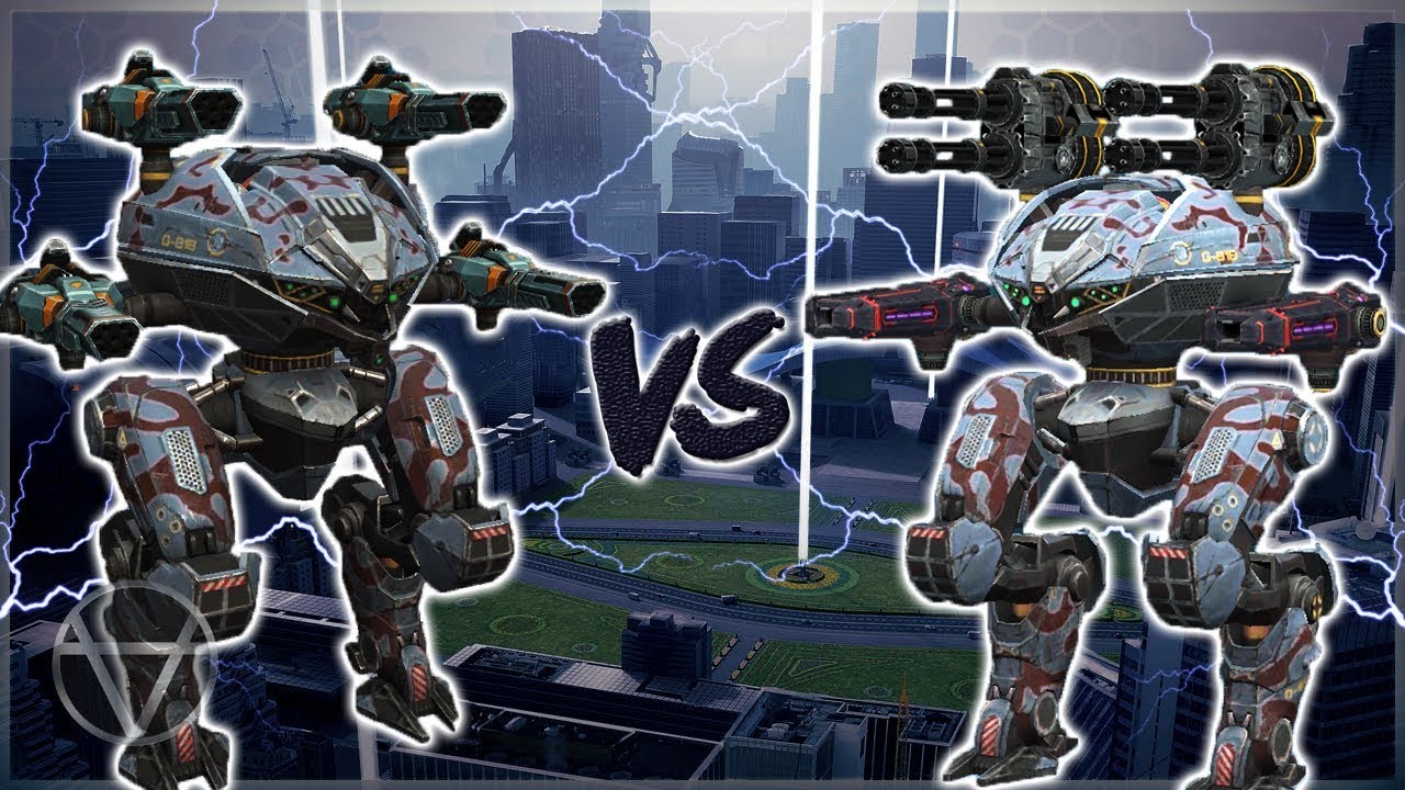 [WR] 🔥 Storm VS Corona Punisher LEECH - Comparison | War Robots