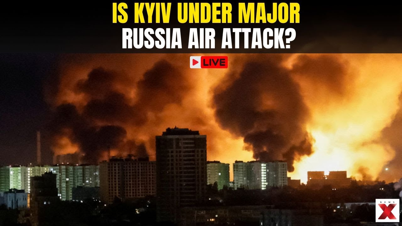 Kyiv Sky Battle LIVE: Russia Launches Air Attack On Kyiv—Can Ukraine’s Air Defences Stop It?