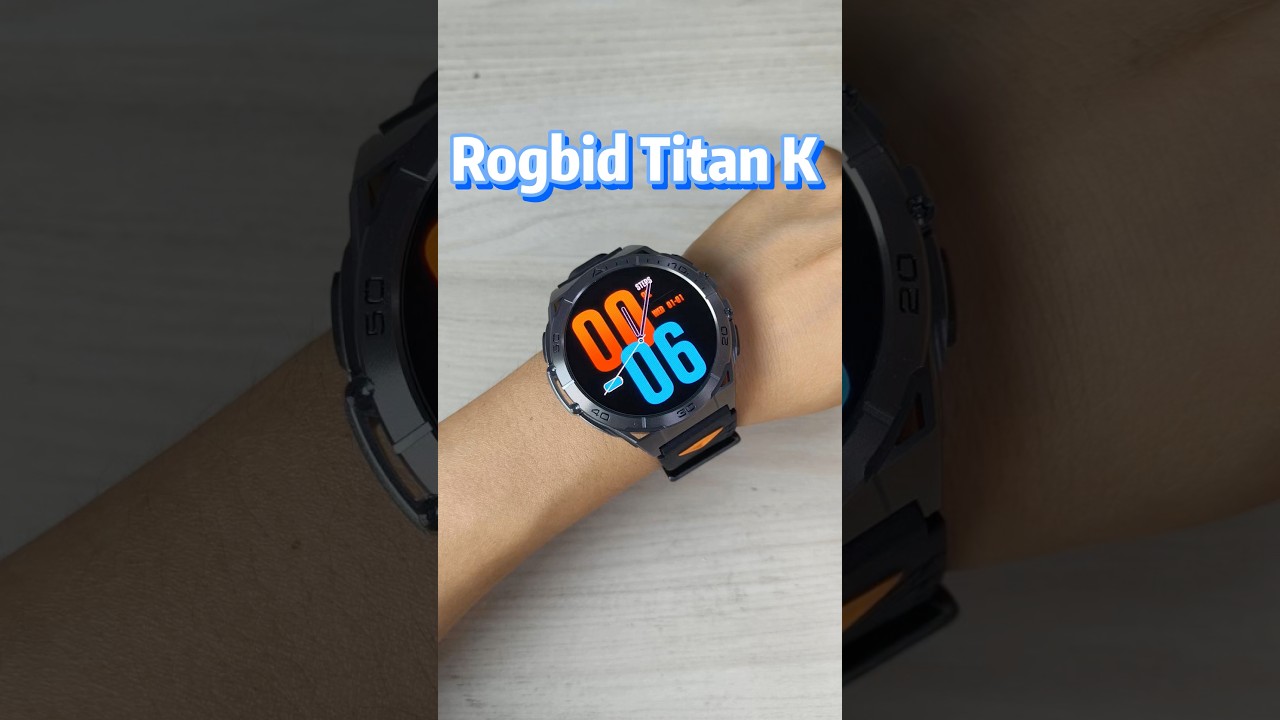 It&rsquo;s Titan K Military Smartwatch. #rogbid #smartwatch #adventure #shorts #workout #fashion #gadgets