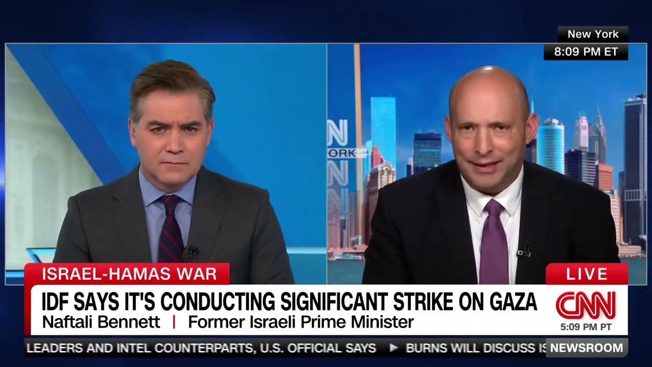 Bennett on CNN: Who are you demonstrating for? For Hamas rapists & murderers? Do you support that?