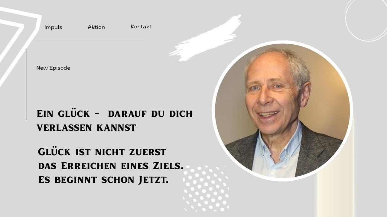 Ein Glück, darauf du dich verlassen kannst