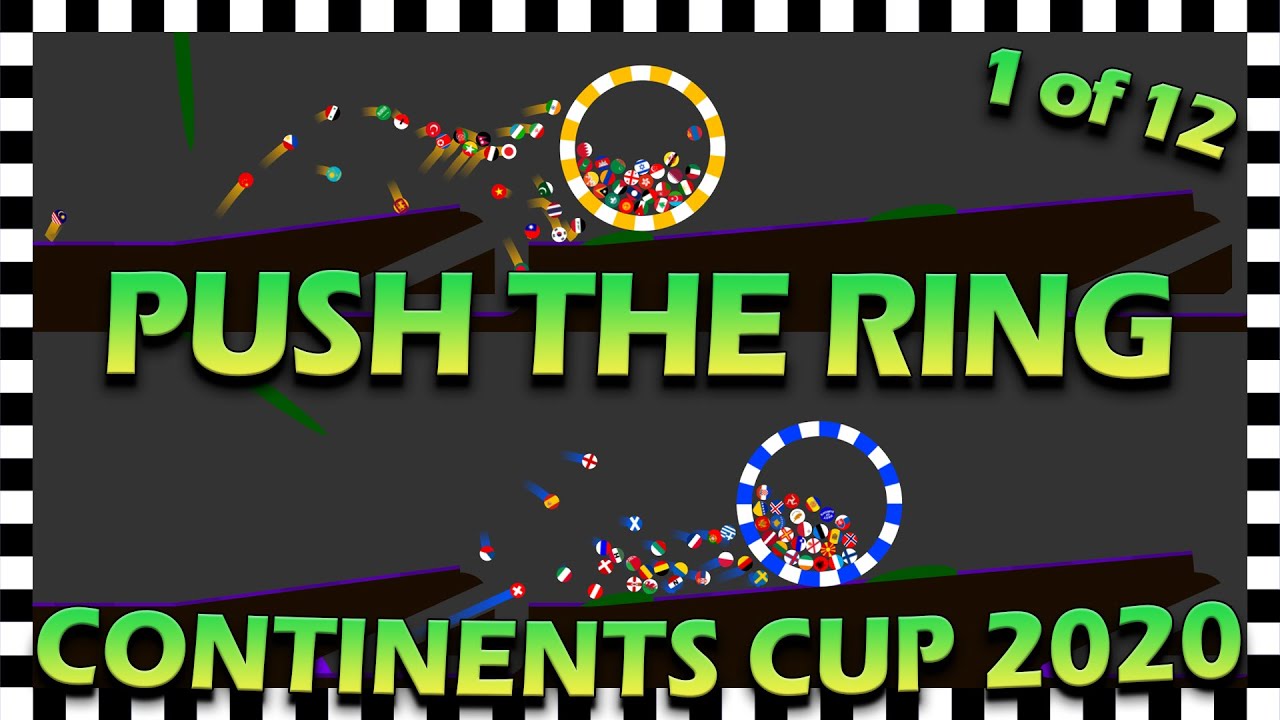Continents Cup - Push The Ring Marble Race - Event 1