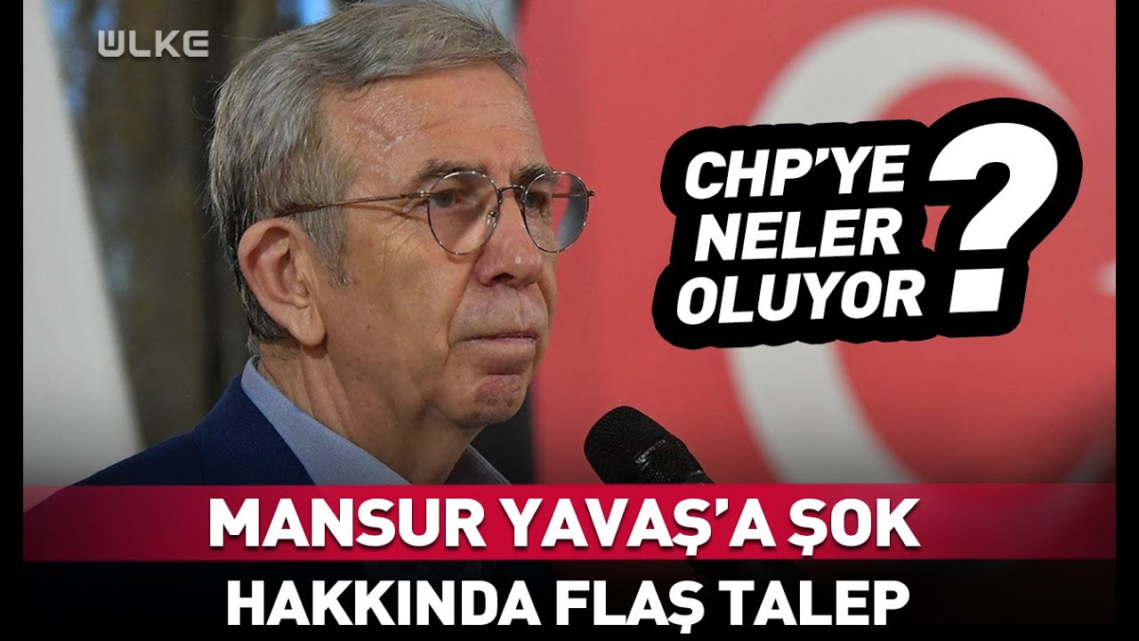 Mansur Yavaş’a şok! Hakkında flaş talep #haber