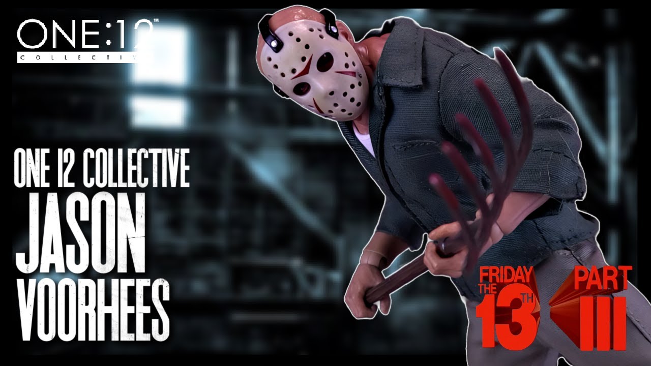 Mezco Toyz One:12 Collective Friday The 13th Part 3 Jason Voorhees Figure Re Review @The Review Spot