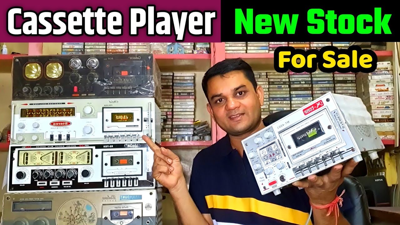 Sold। Audio Cassette Player Tape Deck New Stock For Sale । Tep Rcorder Sale | Contact 9425634777