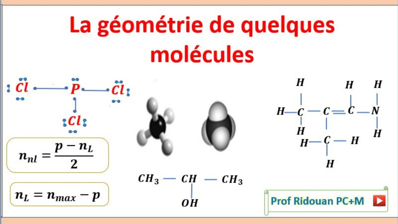 géométrie de quelques molécules#tronc_commun
