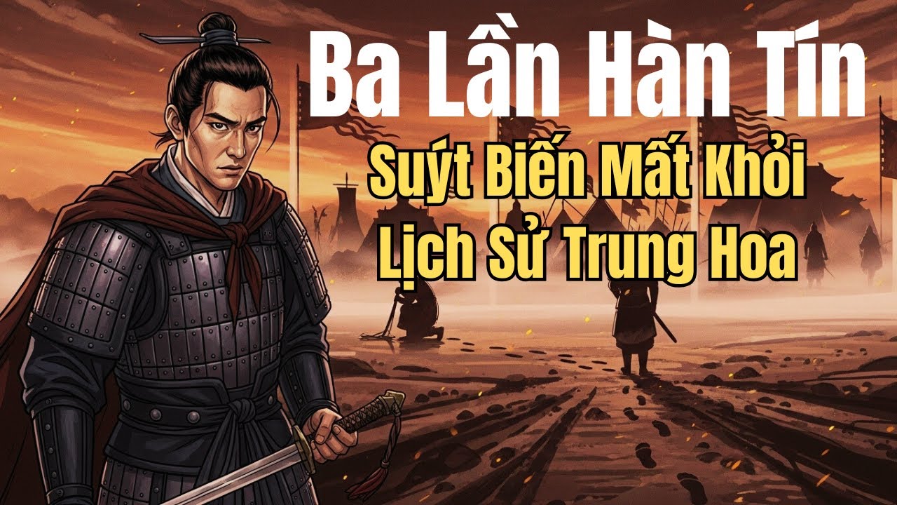Ba Lần Hàn Tín Suýt Biến Mất Khỏi Lịch Sử Trung Hoa