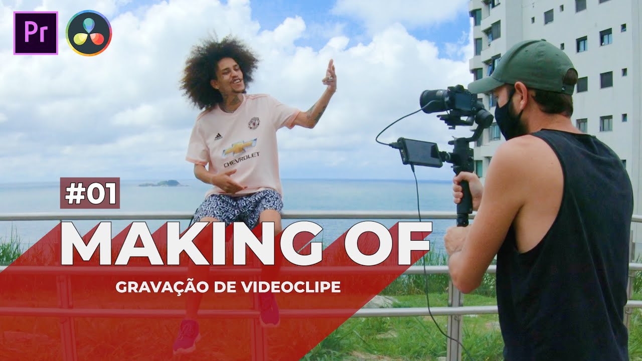 MAKING OF | Produção de CLIPE de RAP #01 | Dicas de efeitos de EDIÇÃO de VIDEOCLIPE