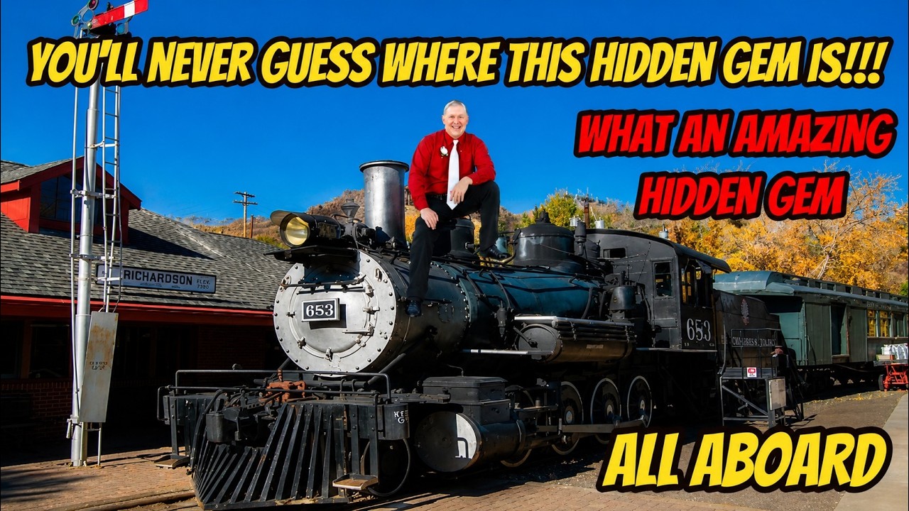 All Aboard! Huge HO Train Village Hidden Gem #hiddengems #history #HO #train #amazing #village