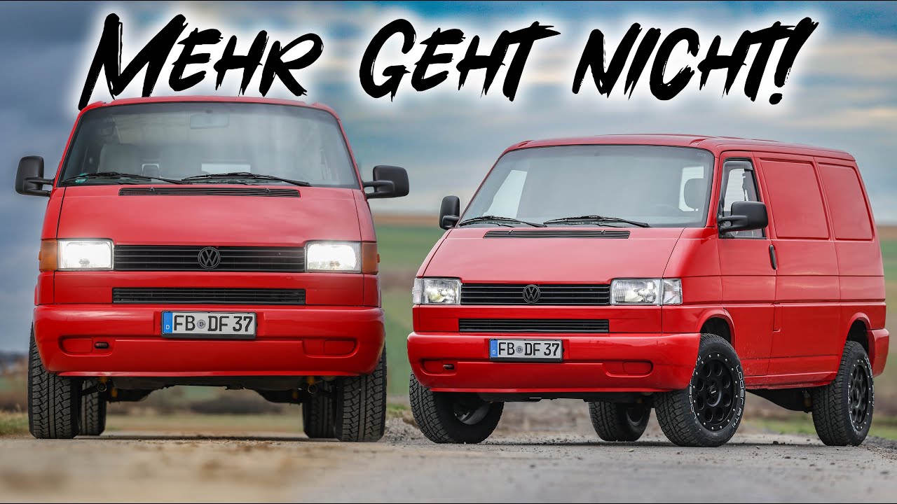 Es eskaliert! Seikel Fahrwerk und Off-Road Räder für den VW T4 🤩
